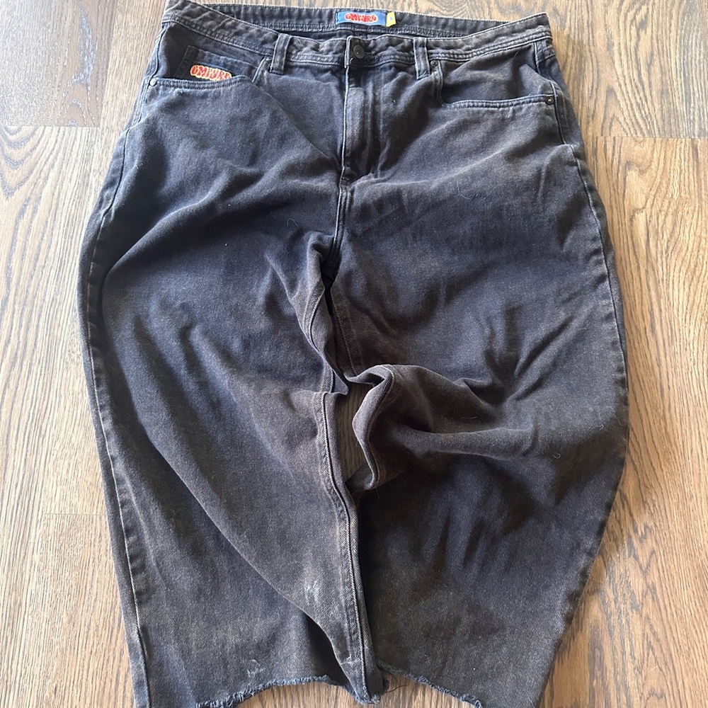 Black Denim Skirt